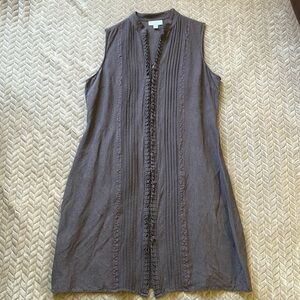 Charter Club linen/rayon petite size 14 dress